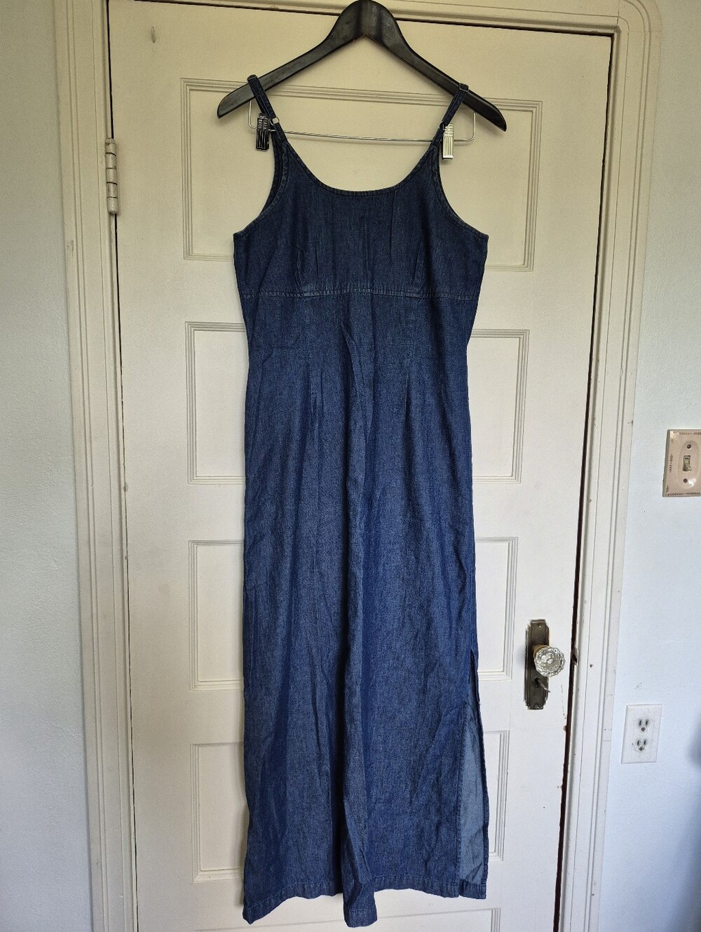 Vinatage Y2k Denim Maxi Dress  By Scarlet Size 5